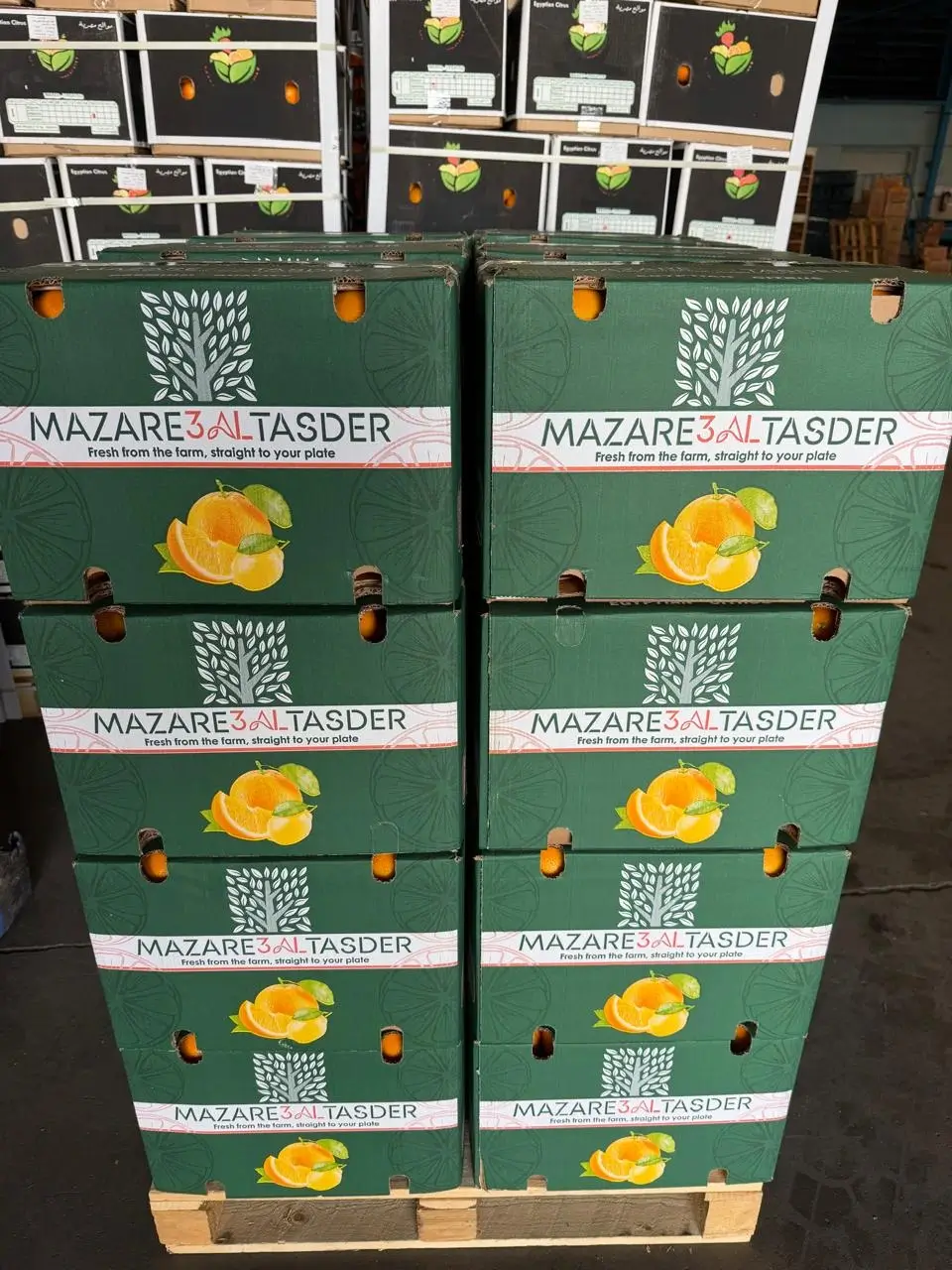 Fresh produce from our farms